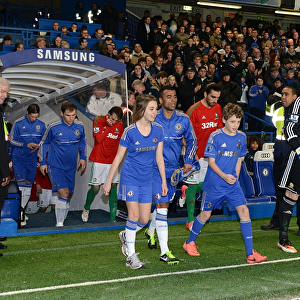 League Cup 2012-2013 Framed Print Collection: Chelsea v Swansea League Cup Semi Final 9th January 2013