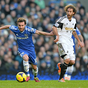 League Matches 2013-2014 Season Jigsaw Puzzle Collection: Chelsea v Swansea City 26th December 2013