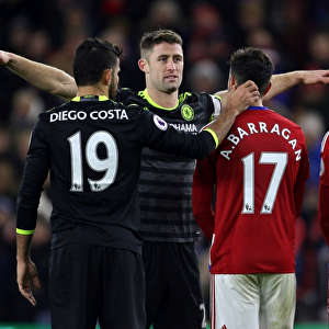 Costa and Cahill's Tactics: Disrupting Middlesbrough's Wall at Riverside Stadium - Chelsea's Premier League Showdown