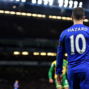 Eden Hazard in Action: Chelsea vs Norwich City, Premier League, Stamford Bridge (November 2015)