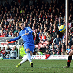 FA Cup 2012-2013 Photographic Print Collection: Brentford v Chelsea FA Cup 27th January 2013
