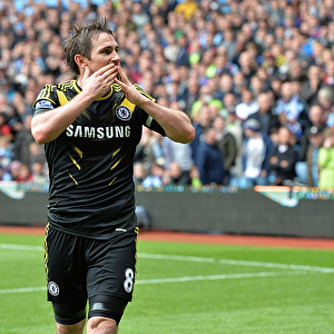 Frank Lampard's Double: Chelsea's Thrilling 3-1 Victory Over Aston Villa in the Premier League (11th May 2013)