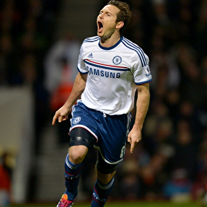 Frank Lampard's Epic Penalty: Chelsea's First Goal at Upton Park vs. West Ham United (November 2013)