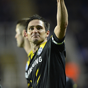 Frank Lampard's Triumph: Chelsea's Barclays Premier League Victory at Reading's Madejski Stadium (30th January 2013)
