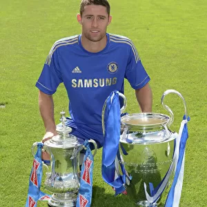 Squad 2012-2013 season Jigsaw Puzzle Collection: Gary Cahill