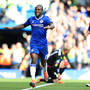 Victor Moses Triple Strike: Chelsea's Thrilling Victory Over Leicester City (Premier League) at Stamford Bridge