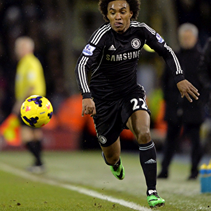 League Matches 2013-2014 Season Photographic Print Collection: West Bromwich Albion v Chelsea 11th February 2014
