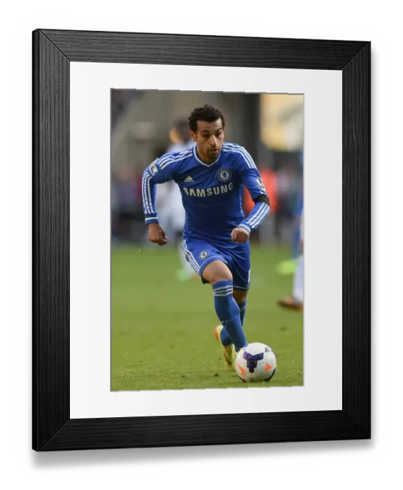 Framed Print : Mohamed Salah in Action: Swansea City vs. Chelsea (13th April 2014) Framed Print : Mohamed Salah in Action: Swansea City vs. Chelsea (13th April 2014)