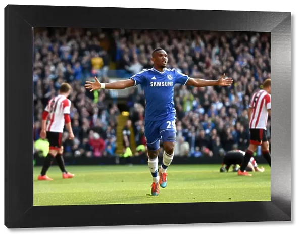 Samuel Eto'o's Thrilling First Goal for Chelsea Against Sunderland (April 19, 2014, Stamford Bridge)