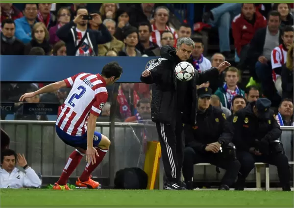 Jose Mourinho vs Diego Godin: A Battle of Champions League Titans - Atletico Madrid vs Chelsea, Semi-Final First Leg, Vincente Calderon Stadium