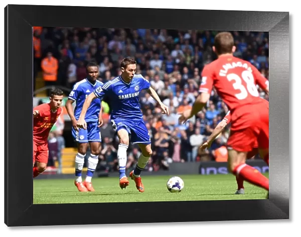Nemanja Matic in Action: Liverpool vs. Chelsea, Premier League Rivalry at Anfield (April 27, 2014)
