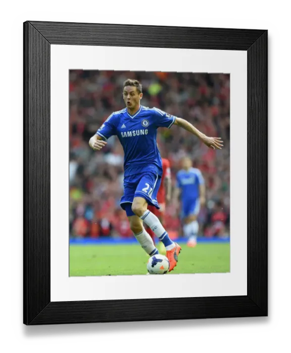 Framed Print : Nemanja Matic: Chelsea's Midfield Maestro Shines at Anfield (April 27, 2014) Framed Print : Nemanja Matic: Chelsea's Midfield Maestro Shines at Anfield (April 27, 2014)