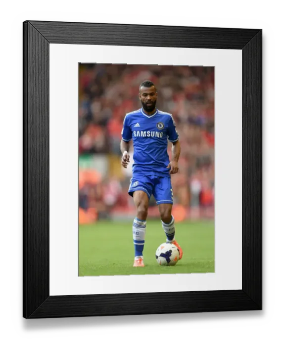 Framed Print : Ashley Cole in Action: Liverpool vs. Chelsea, Barclays Premier League - April 27, 2014 Framed Print : Ashley Cole in Action: Liverpool vs. Chelsea, Barclays Premier League - April 27, 2014