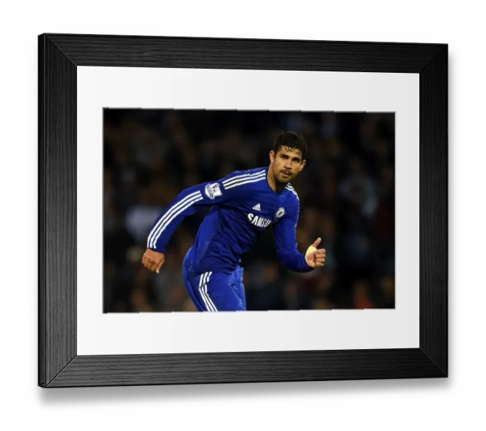 Framed Print : Diego Costa's Explosive Debut: Burnley vs. Chelsea (August 18, 2014), Barclays Premier League Framed Print : Diego Costa's Explosive Debut: Burnley vs. Chelsea (August 18, 2014), Barclays Premier League