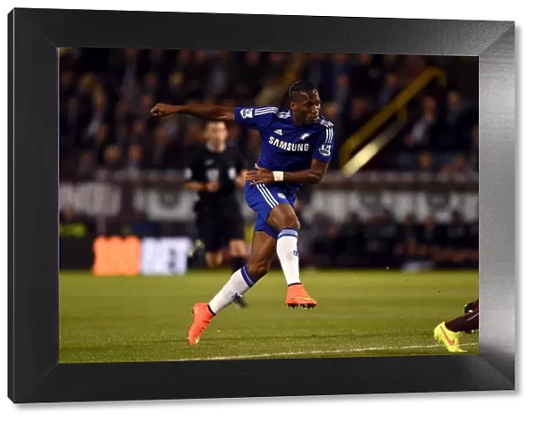 Didier Drogba's Dramatic Shot: Chelsea's Victory at Turf Moor (18th August 2014)