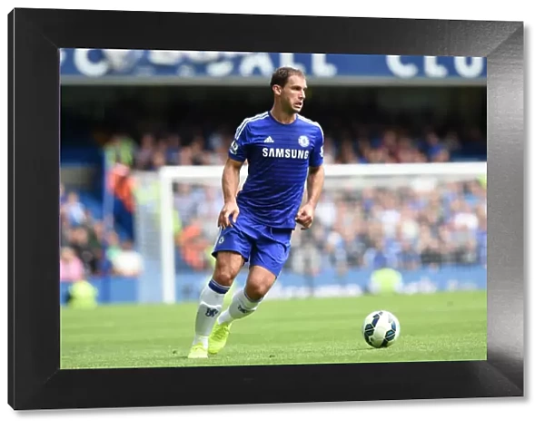 Branislav Ivanovic at Stamford Bridge: Chelsea vs Leicester City - Barclays Premier League 2014