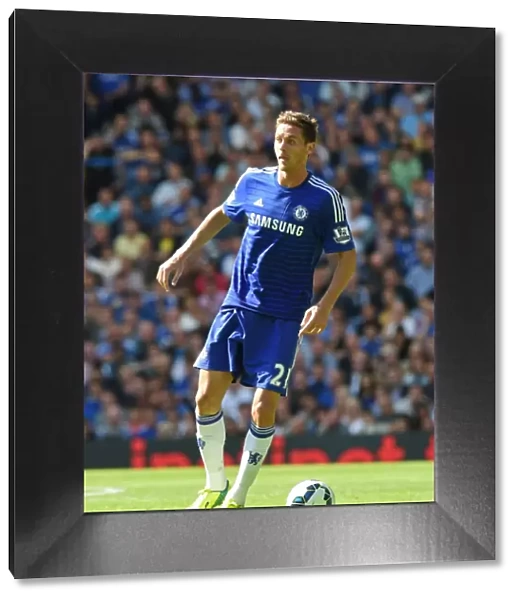 Nemanja Matic at Stamford Bridge: Chelsea vs Leicester City - Barclays Premier League 2014-15 (August 23rd)