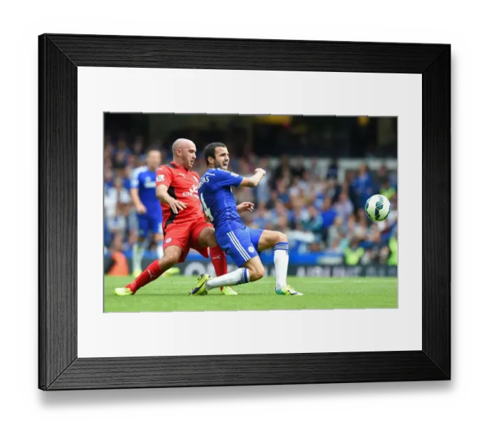 Framed Print : Battle at Stamford Bridge: Fabregas vs. Taylor-Fletcher - Premier League Showdown (August 23, 2014) Framed Print : Battle at Stamford Bridge: Fabregas vs. Taylor-Fletcher - Premier League Showdown (August 23, 2014)