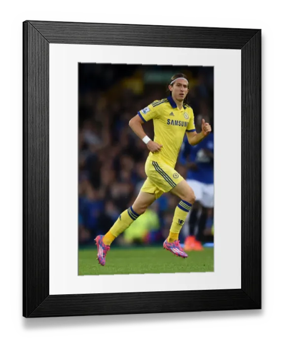 Framed Print : Soccer - Barclays Premier League - Everton v Chelsea - Goodison Park