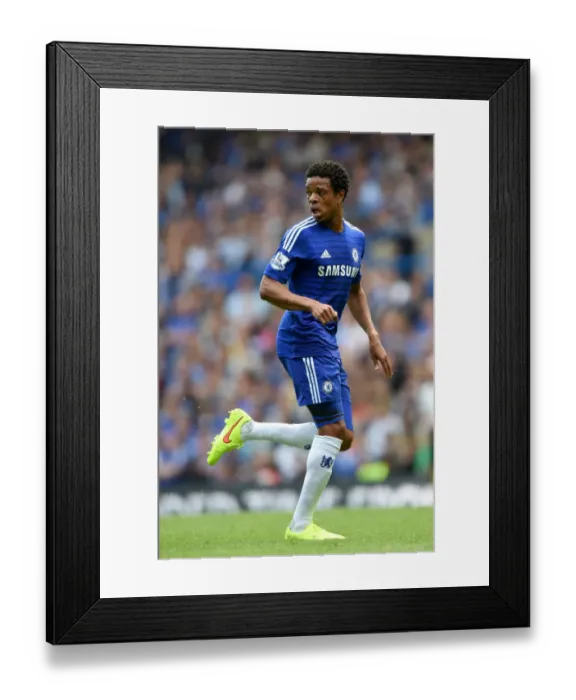 Framed Print : Loic Remy Scores: Chelsea's Victory Against Swansea City in the Barclays Premier League (September 13, 2014)