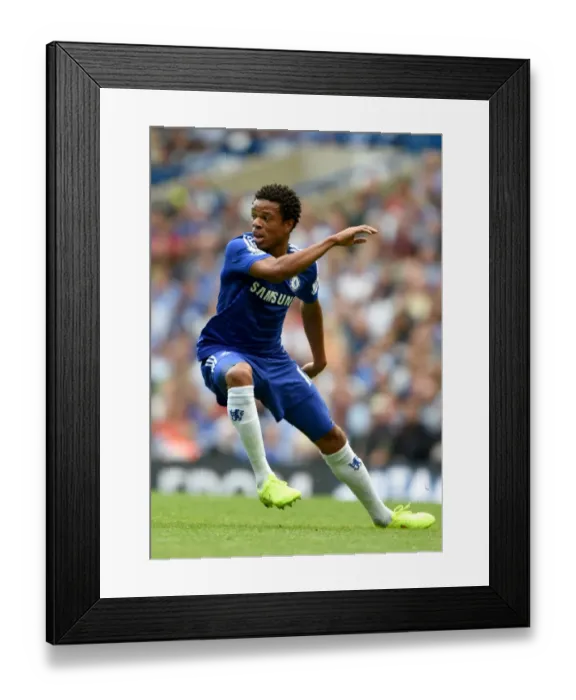 Framed Print : Loic Remy Scores: Chelsea FC's Victory Against Swansea City, Barclays Premier League (September 13, 2014)