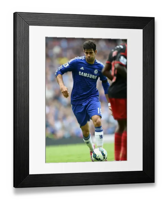 Framed Print : Diego Costa's Thunderous Stamford Bridge Debut: Chelsea vs Swansea City, Premier League 2014 Framed Print : Diego Costa's Thunderous Stamford Bridge Debut: Chelsea vs Swansea City, Premier League 2014