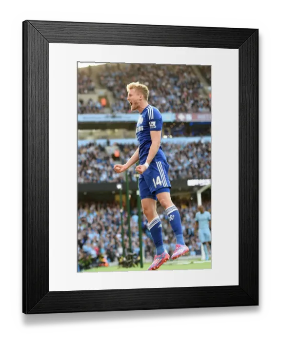 Framed Print : Schurrle Stunner: Chelsea's First Goal in Thrilling Manchester City Showdown (September 21, 2014) Framed Print : Schurrle Stunner: Chelsea's First Goal in Thrilling Manchester City Showdown (September 21, 2014)