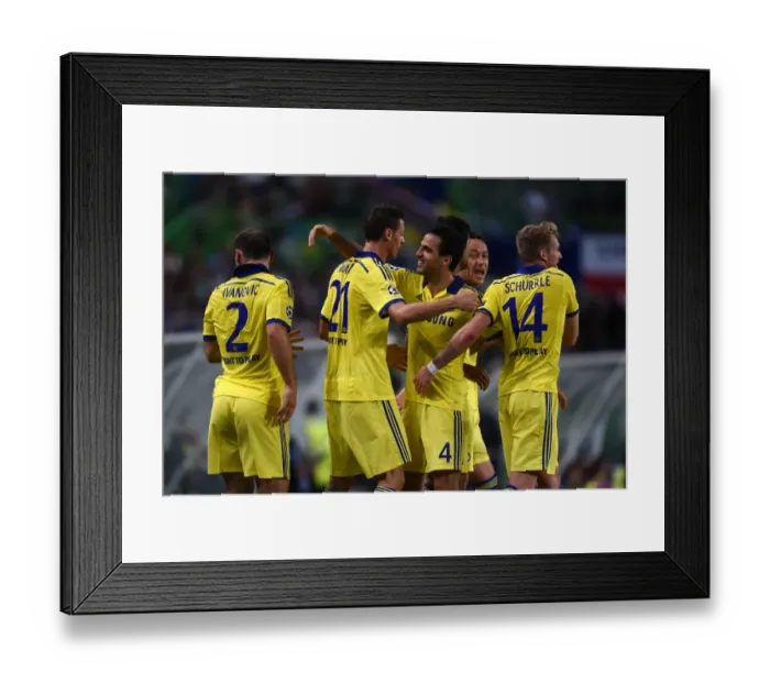 Framed Print : Soccer - UEFA Champions League - Group G - Sporting Lisbon v Chelsea - Estadio Jose Alvalade Framed Print : Soccer - UEFA Champions League - Group G - Sporting Lisbon v Chelsea - Estadio Jose Alvalade