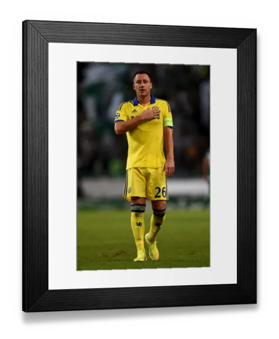 Framed Print : John Terry's Triumphant Moment: Chelsea's UEFA Champions League Victory over Sporting Lisbon (September 30, 2014) Framed Print : John Terry's Triumphant Moment: Chelsea's UEFA Champions League Victory over Sporting Lisbon (September 30, 2014)