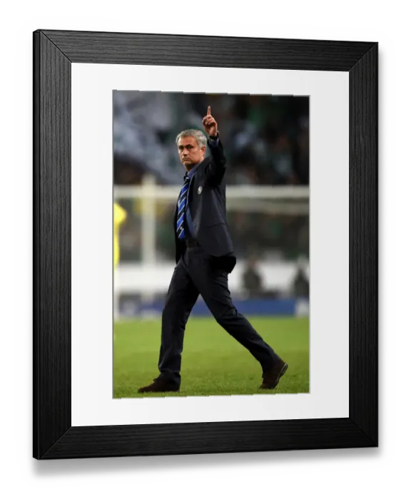 Framed Print : Jose Mourinho's Triumph: Chelsea's UEFA Champions League Victory over Sporting Lisbon (September 30, 2014) Framed Print : Jose Mourinho's Triumph: Chelsea's UEFA Champions League Victory over Sporting Lisbon (September 30, 2014)
