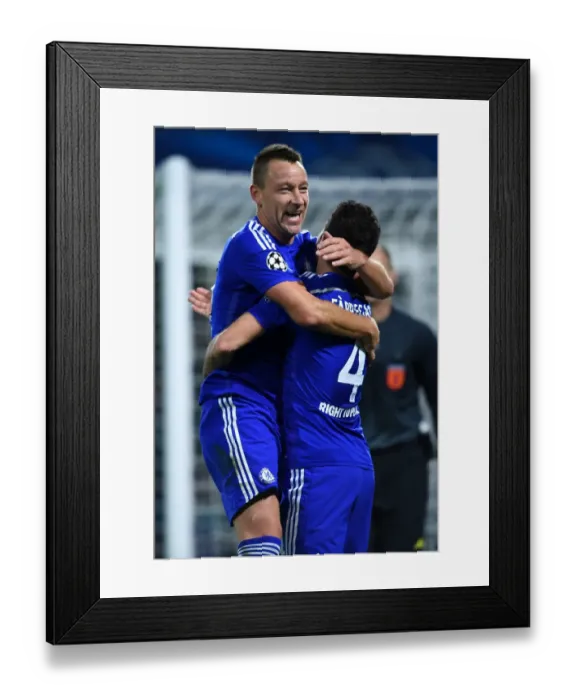 Framed Print : Soccer - UEFA Champions League - Group G - Chelsea v NK Maribor - Stamford Bridge Framed Print : Soccer - UEFA Champions League - Group G - Chelsea v NK Maribor - Stamford Bridge