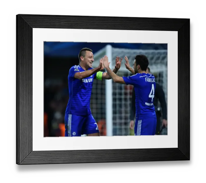 Framed Print : John Terry's Triumphant Third Goal: Chelsea vs. NK Maribor (10.21.2014) Framed Print : John Terry's Triumphant Third Goal: Chelsea vs. NK Maribor (10.21.2014)