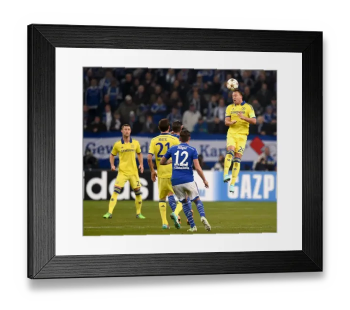 Framed Print : John Terry: Chelsea's Unyielding Defender in UEFA Champions League Clash Against Schalke 04 (November 25, 2015) Framed Print : John Terry: Chelsea's Unyielding Defender in UEFA Champions League Clash Against Schalke 04 (November 25, 2015)
