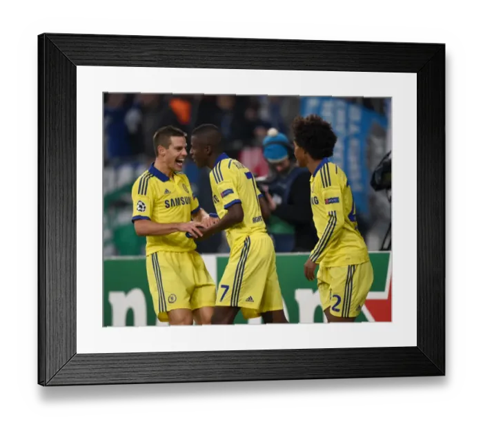 Framed Print : Ramires Fifth Goal: Schalke 04 vs. Chelsea, UEFA Champions League (November 25, 2015) Framed Print : Ramires Fifth Goal: Schalke 04 vs. Chelsea, UEFA Champions League (November 25, 2015)