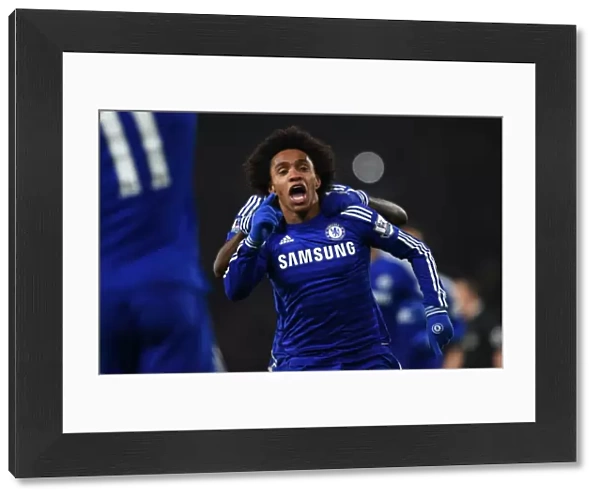 Willian's Thrilling First Goal: Chelsea vs. Watford in FA Cup (January 4, 2015)