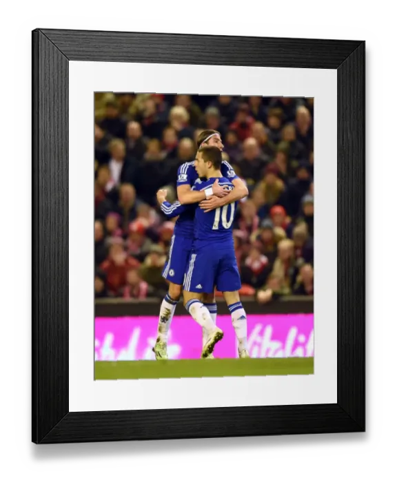 Framed Print : Soccer - Capital One Cup - Semi Final - First Leg - Liverpool v Chelsea - Anfield Framed Print : Soccer - Capital One Cup - Semi Final - First Leg - Liverpool v Chelsea - Anfield