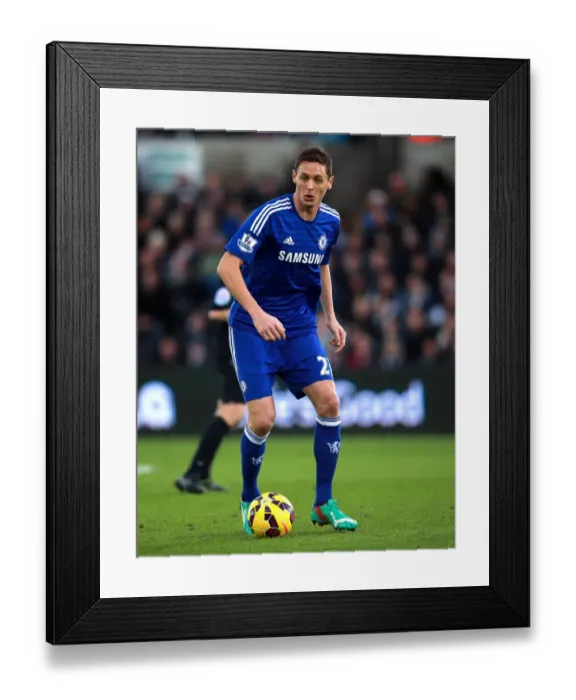 Framed Print : Nemanja Matic in Action: Swansea City vs. Chelsea (17th January 2015) - Premier League Framed Print : Nemanja Matic in Action: Swansea City vs. Chelsea (17th January 2015) - Premier League
