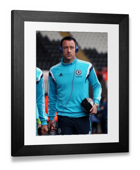 Framed Print : John Terry at Liberty Stadium: Swansea City vs. Chelsea - Barclays Premier League (17.01.2015) Framed Print : John Terry at Liberty Stadium: Swansea City vs. Chelsea - Barclays Premier League (17.01.2015)