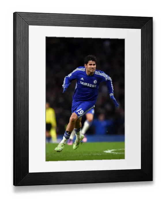 Framed Print : Diego Costa's Double: Chelsea's Triumph Over Newcastle United in the Premier League (10th January 2015) Framed Print : Diego Costa's Double: Chelsea's Triumph Over Newcastle United in the Premier League (10th January 2015)