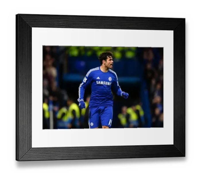 Framed Print : Diego Costa's Double: Chelsea's Thrilling Victory over Newcastle United in the Premier League (10th January 2015) Framed Print : Diego Costa's Double: Chelsea's Thrilling Victory over Newcastle United in the Premier League (10th January 2015)