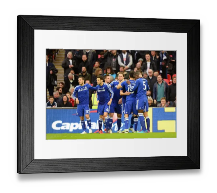 Framed Print : Chelsea's Euphoric Moment: John Terry Scores the Winning Goal against Tottenham in the Carling Cup Final at Wembley Stadium (1st March 2015) Framed Print : Chelsea's Euphoric Moment: John Terry Scores the Winning Goal against Tottenham in the Carling Cup Final at Wembley Stadium (1st March 2015)