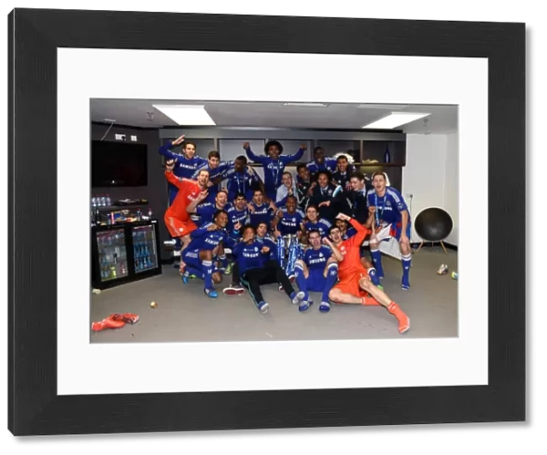 Chelsea Football Club: Celebrating Capital One Cup Victory over Tottenham Hotspur at Wembley Stadium (March 1, 2015)