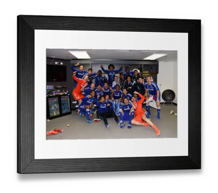 Framed Print : Chelsea Football Club: Celebrating Capital One Cup Victory over Tottenham Hotspur at Wembley Stadium (March 1, 2015) Framed Print : Chelsea Football Club: Celebrating Capital One Cup Victory over Tottenham Hotspur at Wembley Stadium (March 1, 2015)