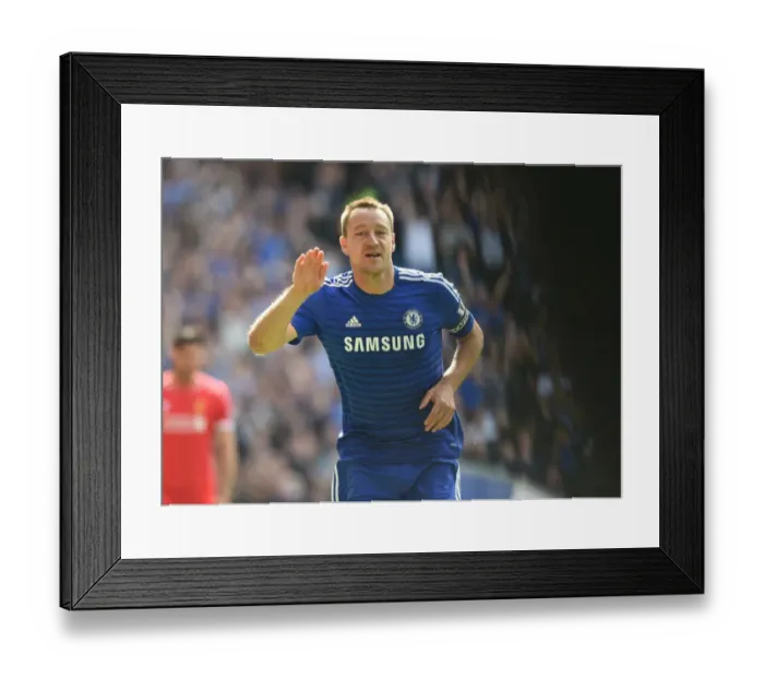 Framed Print : Soccer - Barclays Premier League - Chelsea v Liverpool - Stamford Bridge