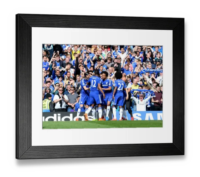 Framed Print : John Terry Scores the Opener: Chelsea vs. Liverpool (2014-2015) - Stamford Bridge Framed Print : John Terry Scores the Opener: Chelsea vs. Liverpool (2014-2015) - Stamford Bridge