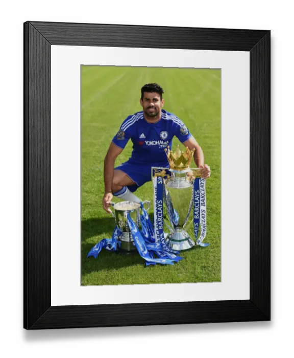 Framed Print : Chelsea FC: Diego Costa at 2015-16 Team Photocall, Cobham Training Ground Framed Print : Chelsea FC: Diego Costa at 2015-16 Team Photocall, Cobham Training Ground