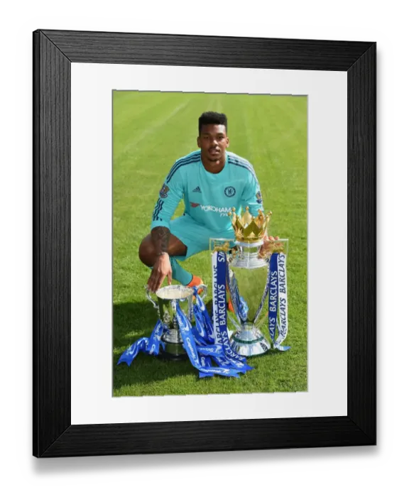 Framed Print : Chelsea FC 2015-16 Team Photocall: Jamal Blackman at Cobham Training Ground Framed Print : Chelsea FC 2015-16 Team Photocall: Jamal Blackman at Cobham Training Ground