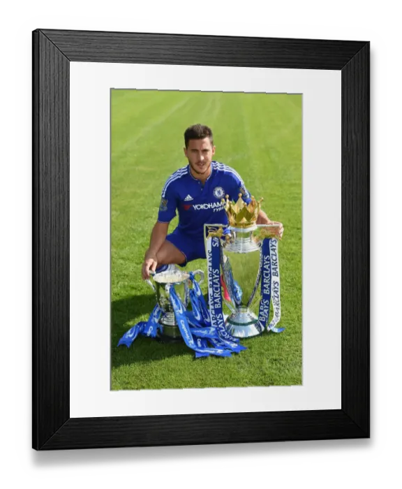 Framed Print : Chelsea FC: Eden Hazard at 2015-16 Team Photocall, Cobham Training Ground Framed Print : Chelsea FC: Eden Hazard at 2015-16 Team Photocall, Cobham Training Ground
