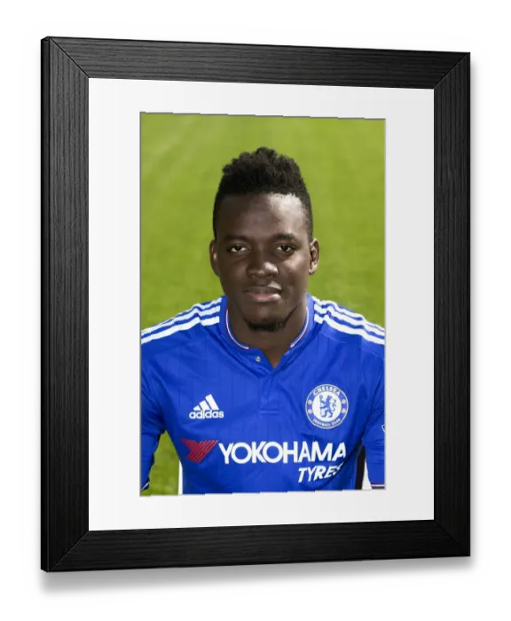 Framed Print : Chelsea FC 2015-2016 Squad: Bertrand Traore at Team Photocall - Barclays Premier League