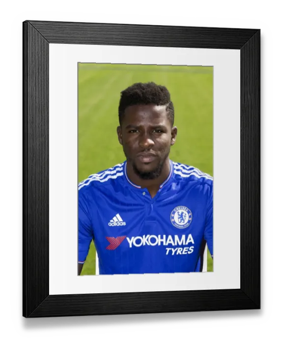 Framed Print : Chelsea FC 2015-16: Papy Djilobodji at Cobham Training Ground Framed Print : Chelsea FC 2015-16: Papy Djilobodji at Cobham Training Ground